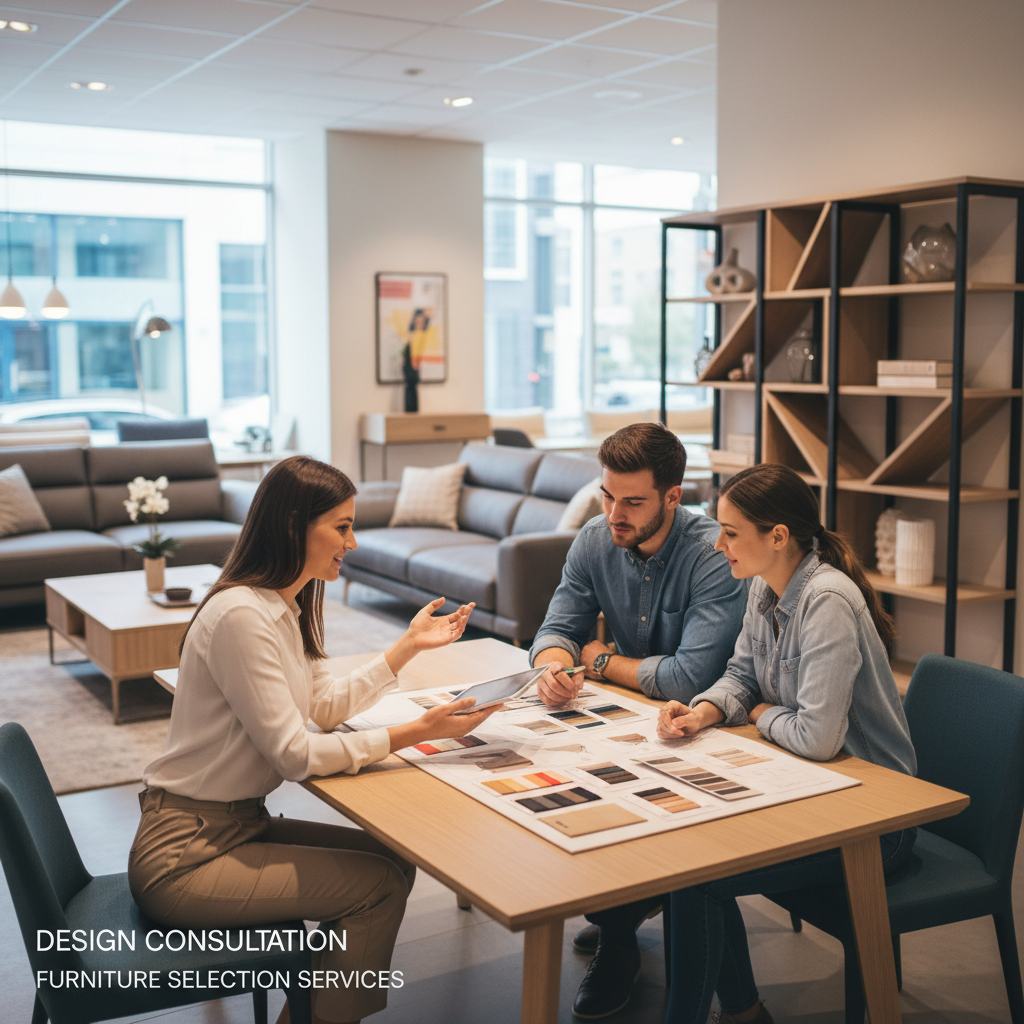 บริการให้คำปรึกษาและเลือกซื้อเฟอร์นิเจอร์